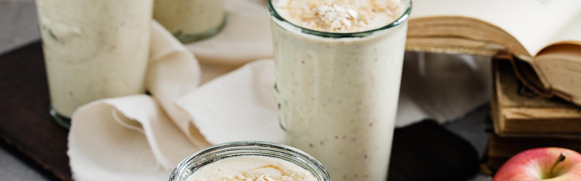 Apfel-Haferflocken-Frühstücksdrink im Cookit | Simply Yummy