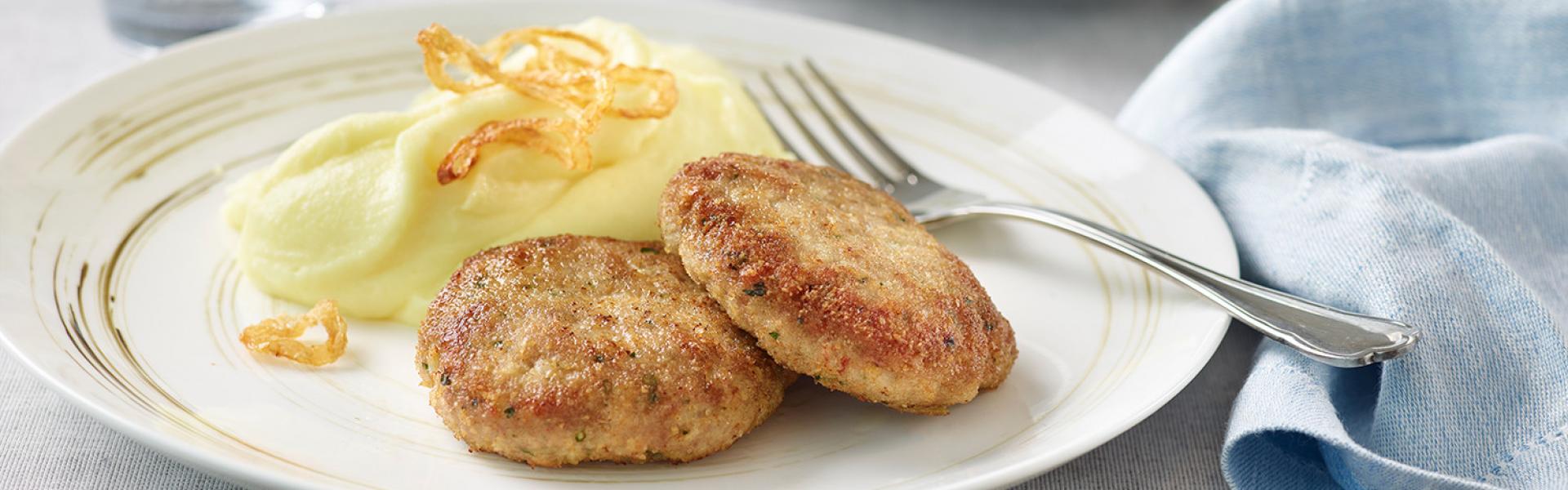 Faschierte Laibchen mit Erdäpfelpüree im Cookit | Simply Yummy