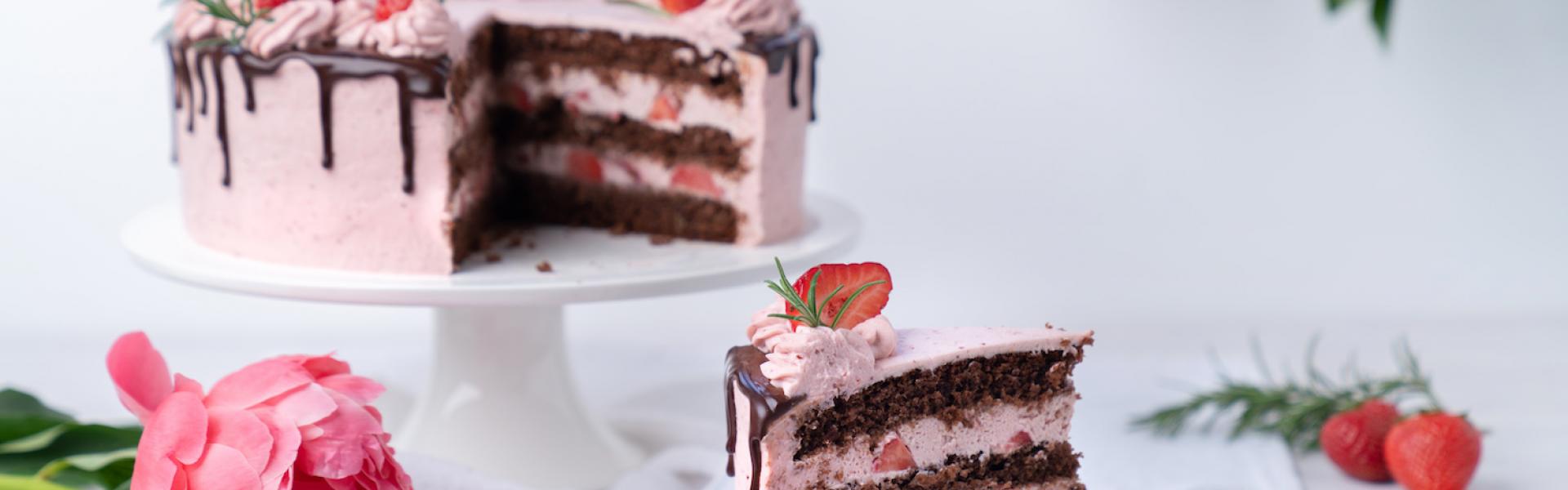Erdbeer Schoko Torte Aka Drip Cake Von Sally Simply Yummy