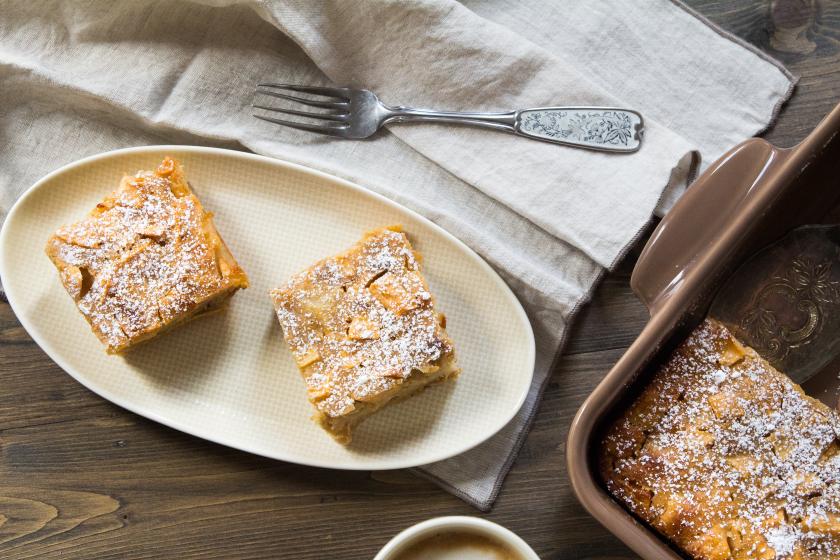 Glutenfreier Apfel-Polenta Kuchen | Simply Yummy