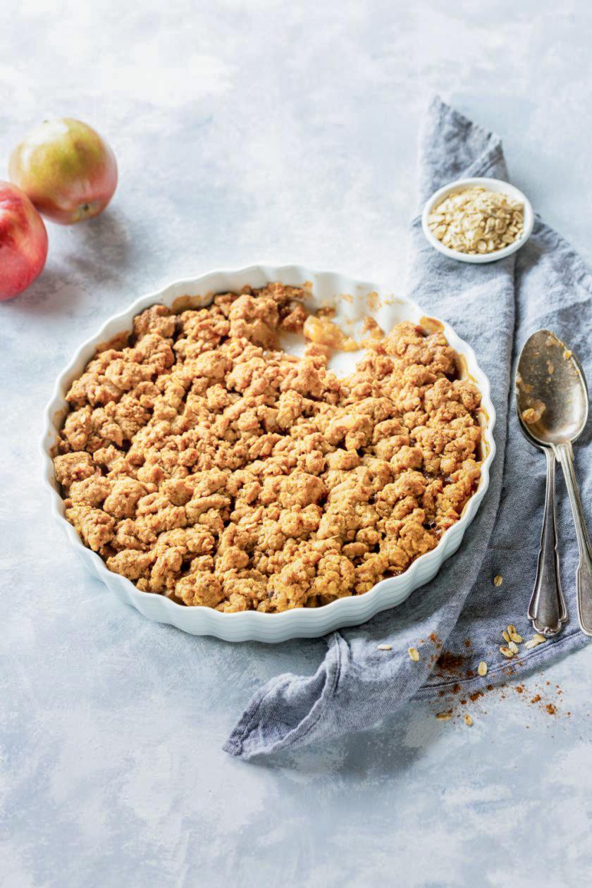 Apple Crumble mit Haferflocken | Rezepte von Simply Yummy