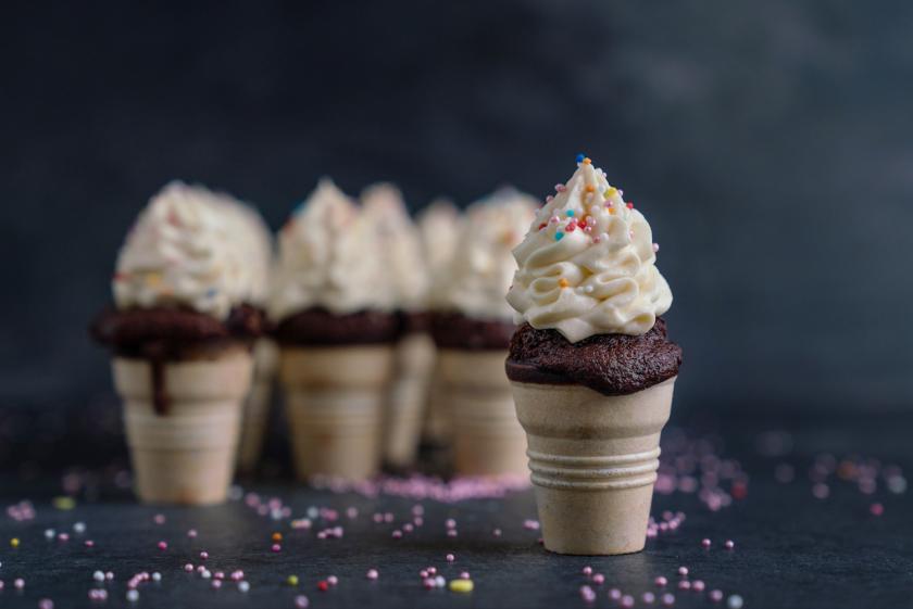 Cupcakes im Waffelbecher von Sally | Simply Yummy