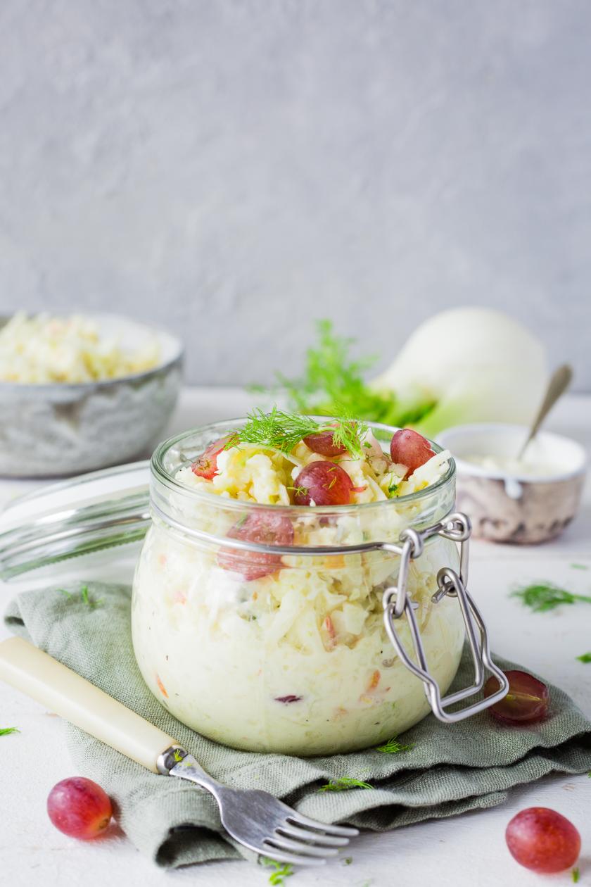 Fenchelsalat mit Apfel, der jedem schmeckt! | Simply Yummy