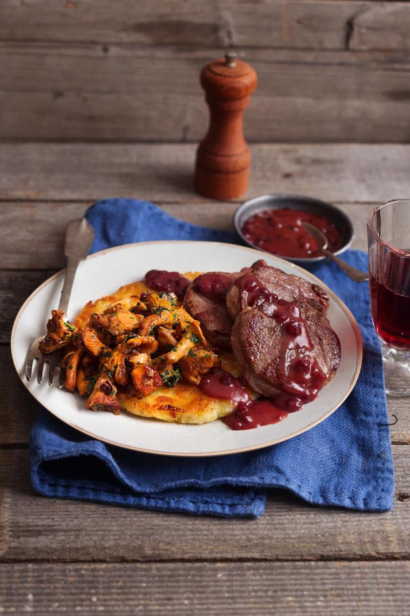 Gefüllte Rehschnitzel Mit Zimtapfel In Wacholdersauce — Rezepte Suchen