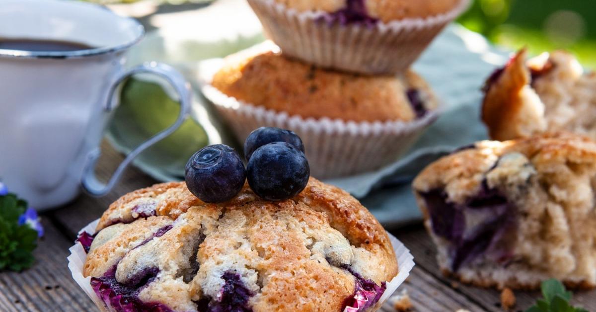 Blaubeer-Buttermilch-Muffins im Cookit | Rezept von Simply Yummy