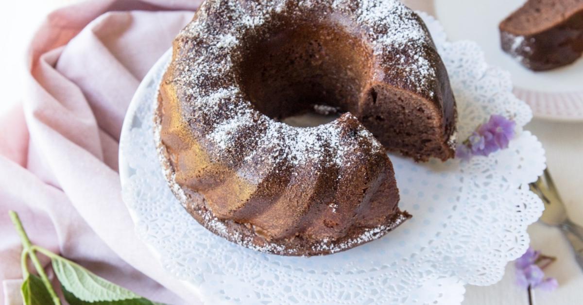 Schneller Apfelmuskuchen. Oder Becherkuchen at its best