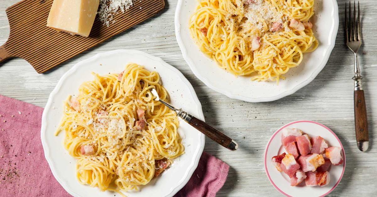 Zutaten Für Spaghetti Carbonara